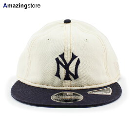 ニューエラ キャップ RC9FIFTY ニューヨーク ヤンキース MLB RETRO CROWN STRAPBACK CAP CHROME-DENIM NEW ERA NEW YORK YANKEES COOPERSTOWN 帽子 24_4_3NE