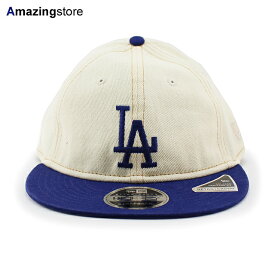 ニューエラ キャップ RC9FIFTY ロサンゼルス ドジャース MLB RETRO CROWN STRAPBACK CAP CHROME-BLUE NEW ERA LOS ANGELES DODGERS 帽子 24_4_3NE
