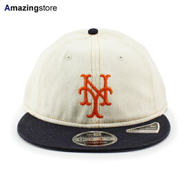 ニューエラ キャップ RC9FIFTY ニューヨーク ジャイアンツ MLB RETRO CROWN STRAPBACK CAP CHROME-DENIM NEW ERA NEW YORK GIANTS COOPERSTOWN 帽子 24_4_3NE