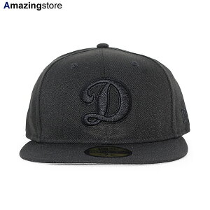�j���[�G�� �L���b�v 59FIFTY ���T���[���X �h�W���[�X MLB ALTERNATE TEAM BASIC FITTED CAP BLACKOUT NEW ERA LOS ANGELES DODGERS �X�q �����Y ���f�B�[�X �u���b�N /BLK /BIG_SIZE 25_8RE_0808