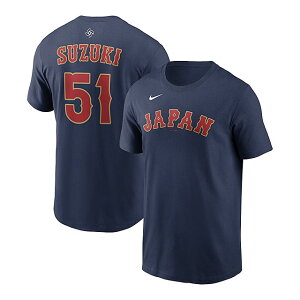 WBC ��ؐ��烂�f�� �C�O��� �i�C�L T�V���c ���{��\ 2026 WORLD BASEBALL CLASSIC NAME&NUMBER T-SHIRT NAVY NIKE SAMURAI JAPAN SEIYA SUZUKI TEE �e�B�[�V���c �싅 ���[���h�x�[�X�{�[���N���V�b�N �l�C�r�[ 26_2