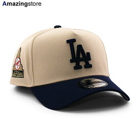EU限定 ニューエラ キャップ 9FORTY スナップバック ロサンゼルス ドジャース MLB 1959 WORLD SERIES GREY BOTTOM A-FRAME SNAPBACK CAP MANGO NAVY NEW ERA LOS ANGELES DODGERS 帽子 メンズ レディース ワールドシリーズ サイドパッチ エーフレーム EU940AF 26_7RE_0714