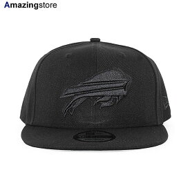 ニューエラ キャップ 9FIFTY スナップバック バッファロー ビルズ NFL TEAM BASIC SNAPBACK CAP BLACKOUT NEW ERA BUFFALO BILLS 帽子 メンズ レディース 男女兼用 ブラック /BLK 950 アメフト 26_5RE_0525