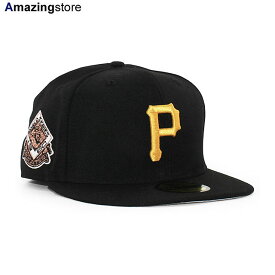 ニューエラ キャップ 59FIFTY ピッツバーグ パイレーツ MLB 1960 WORLD SERIES GAME FITTED CAP BLACK NEW ERA PITTSBURGH PIRATES 帽子 メンズ レディース 男女兼用 ブラック /BLK COLOR BOTTOM 24_3_4NE