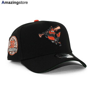 EU���胂�f�� �j���[�G�� �L���b�v 9FORTY �X�i�b�v�o�b�N �{���`���A �I���I�[���Y MLB 30TH ANNIVERSARY KELLY GREEN BOTTOM A-FRAME SNAPBACK CAP BLACK NEW ERA BALTIMORE ORIOLES �X�q �����Y ���f�B�[�X �u���b�N /BLK E