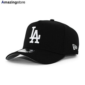 ニューエラ キャップ 9FORTY スナップバック ロサンゼルス ドジャース MLB A-FRAME SNAPBACK CAP BLACK WHITE NEW ERA LOS ANGELES DODGERS 帽子 メンズ レディース ブラック /BLK 24_5RE_0521