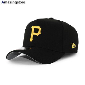 ニューエラ キャップ 9FORTY スナップバック ピッツバーグ パイレーツ MLB A-FRAME SNAPBACK CAP BLACK NEW ERA PITTSBURGH PIRATES 帽子 メンズ レディース ブラック /BLK 24_4_3NE