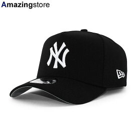 ニューエラ キャップ 9FORTY スナップバック ニューヨーク ヤンキース MLB A-FRAME SNAPBACK CAP BLACK WHITE NEW ERA NEW YORK YANKEES 帽子 メンズ レディース ブラック /BLK 24_4_3NE