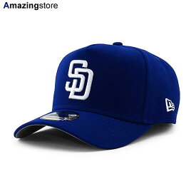 ニューエラ キャップ 9FORTY スナップバック サンディエゴ パドレス MLB A-FRAME SNAPBACK CAP LIGHT ROYAL BLUE NEW ERA SAN DIEGO PADRES 帽子 メンズ レディース ブルー /RYL 24_4_4NE