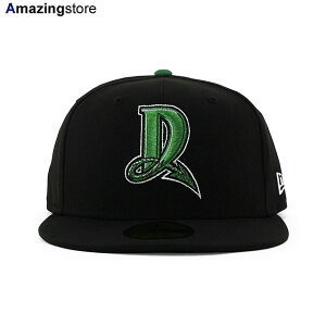 �j���[�G�� �L���b�v 59FIFTY �f�C�g�� �h���S���Y MiLB ON-FIELD AUTHENTIC ROAD FITTED CAP BLACK NEW ERA DAYTON DRAGONS �u���b�N REDS ���b�Y �X�q �����Y ���f�B�[�X /BLK BIG_SIZE 24_5_1NE