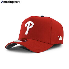 ニューエラ キャップ 9FORTY スナップバック フィラデルフィア フィリーズ MLB A-FRAME SNAPBACK CAP RED NEW ERA PHILADELPHIA PHILLIES 帽子 メンズ レディース レッド /RED 24_4_3NE