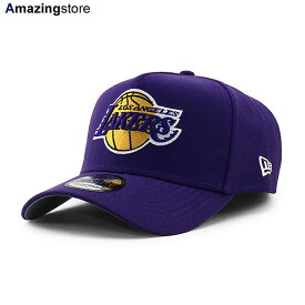 ニューエラ キャップ 9FORTY スナップバック ロサンゼルス レイカーズ NBA A-FRAME SNAPBACK CAP PURPLE NEW ERA LOS ANGELES LAKERS 帽子 メンズ レディース パープル /PUR 24_5_2NE