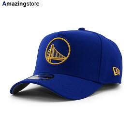 ニューエラ キャップ 9FORTY スナップバック ゴールデンステイト ウォリアーズ NBA A-FRAME SNAPBACK CAP BLUE NEW ERA GOLDEN STATE WARRIORS 帽子 メンズ レディース ブルー /RYL 24_5_2NE