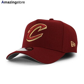 ニューエラ キャップ 9FORTY スナップバック クリーブランド キャバリアーズ NBA A-FRAME SNAPBACK CAP BURGUNDY NEW ERA CLEVELAND CAVALIERS 帽子 メンズ レディース 男女兼用 940AF エーフレーム バーガンディ /BUR 26_5RE_0519