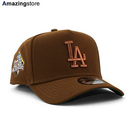 EU限定 ニューエラ キャップ 9FORTY スナップバック ロサンゼルス ドジャース MLB LA GRAN FIESTA KELLY GREEN BOTTOM A-FRAME SNAPBACK CAP BROWN NEW ERA LOS ANGELES DODGERS 帽子 メンズ レディース サイドパッチ エーフレーム AF ブラウン /BRN EU940AF 26_1RE_0126