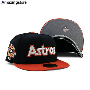 �j���[�G�� �L���b�v 59FIFTY �q���[�X�g�� �A�X�g���Y MLB 45TH ANNIVERSARY GREY BOTTOM FITTED CAP NAVY NEW ERA HOUSTON ASTROS �X�q �����Y ���f�B�[�X �j�����p �T�C�h�p�b�` SIDEPATCH �l�C�r�[ /NAVY COLOR_BOTTOM 24_9