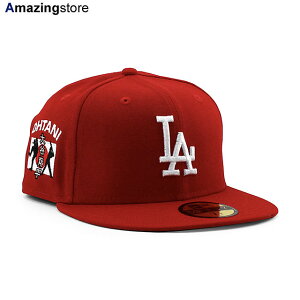 �j���[�G�� �L���b�v 59FIFTY ��J�ĕ� �A���f�B�t�B�[�e�b�h ���T���[���X �h�W���[�X MLB UNDEFEATED SHOHEI OHTANI FITTED CAP RED NEW ERA LOS ANGELES DODGERS �X�q �����Y ���f�B�[�X �j�����p ���b�h /RED 26_3RE_