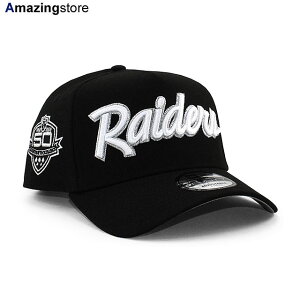 EU���� �j���[�G�� �L���b�v 9FORTY �X�i�b�v�o�b�N ���X�x�K�X ���C�_�[�X NFL 50TH ANNIVERSARY GREY BOTTOM A-FRAME SNAPBACK CAP BLACK NEW ERA LAS VEGAS RAIDERS �X�q �����Y ���f�B�[�X �u���b�N /BLK EU940AF �G�[�t��
