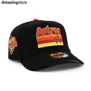 EU���� �j���[�G�� �L���b�v 9FORTY �X�i�b�v�o�b�N �q���[�X�g�� �A�X�g���Y MLB 2022 WORLD SERIES CHAMPIONS GREY BOTTOM A-FRAME SNAPBACK CAP BLACK NEW ERA HOUSTON ASTROS �X�q �����Y ���f�B�[�X �j�����p �u���b�N /