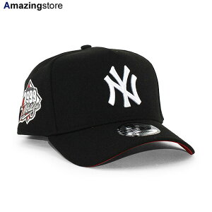 EU���� �j���[�G�� �L���b�v 9FORTY �X�i�b�v�o�b�N �j���[���[�N �����L�[�X MLB 1999 WORLD SERIES RED BOTTOM A-FRAME SNAPBACK CAP BLACK NEW ERA NEW YORK YANKEES �X�q �����Y ���f�B�[�X �j�����p �u���b�N /BLK EU940