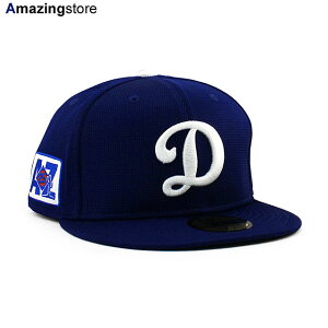 �j���[�G�� �L���b�v 59FIFTY ���T���[���X �h�W���[�X 2025 MLB SPRING TRAINING BP FITTED CAP BLUE NEW ERA LOS ANGELES DODGERS �X�q �����Y ���f�B�[�X �j�����p 26_3RE_0330
