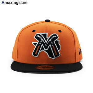 �j���[�G�� �L���b�v 59FIFTY �~�b�h�����h ���b�N�n�E���Y MiLB ON-FIELD AUTHENTIC ROAD FITTED CAP ORANGE NAVY NEW ERA MIDLAND ROCKHOUNDS �X�q �����Y ���f�B�[�X �j�����p �I�����W �l�C�r�[ �A�X���`�b�N�X ATHLE