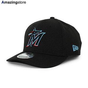 �j���[�G�� 9FORTY M-CROWN �X�i�b�v�o�b�N �}�C�A�~ �}�[�����Y MLB ON-FIELD AUTHENTIC PLAYER REPLICA SNAPBACK CAP BLACK NEW ERA MIAMI MARLINS �X�q �����Y ���f�B�[�X �j�����p �u���b�N /BLK �싅 ���W���[���[�O 26