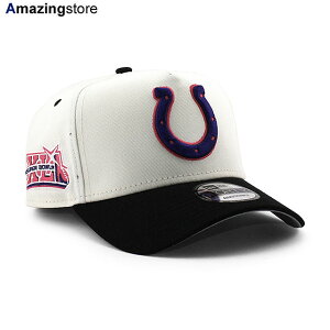 j[G Lbv 9FORTY XibvobN CfBAi|X Rc NFL SUPERBOWL XLI GREY BOTTOM A-FRAME SNAPBACK CAP CHROME WHITE BLACK NEW ERA INDIANAPOLIS COLTS X[p[{E Xq Y fB[X TC