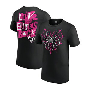 AJ[f CO WWE AUTHENTIC TVc LOVE BITES BACK T-SHIRT BLACK AJ LEE WRESTLEMANIA bX}jA [ X}bN_E RAW SMACKDOWN vX eB[Vc TEE Y fB[X jp ub
