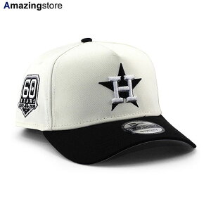 EU���� �j���[�G�� �L���b�v 9FORTY �X�i�b�v�o�b�N �q���[�X�g�� �A�X�g���Y MLB 60TH ANNIVERSARY GREY BOTTOM A-FRAME SNAPBACK CAP CREAM NEW ERA HOUSTON ASTROS 940AF �G�[�t���[�� SIDE PATCH �T�C�h�p�b�` �X�q �����Y