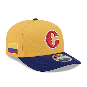 �j���[�G�� �L���b�v 9SEVENTY �X�g���b�`�X�i�b�v�o�b�N WBC �R�����r�A 2026 WORLD BASEBALL CLASSIC STRETCH SNAPBACK CAP GOLD NEW ERA COLOMBIA�X�q �����Y ���f�B�[�X �j�����p 970SS �S�[���h 26_2