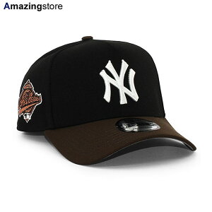 EU���� �j���[�G�� �L���b�v 9FORTY �X�i�b�v�o�b�N �j���[���[�N �����L�[�X MLB 1996 WORLD SERIES GREY BOTTOM A-FRAME SNAPBACK CAP BLACK BROWN NEW ERA NEW YORK YANKEES �X�q �����Y ���f�B�[�X EU940AF �G�[�t���[�� 
