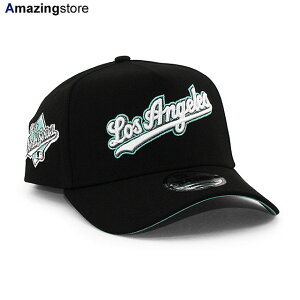 EU���� �j���[�G�� �L���b�v 9FORTY �X�i�b�v�o�b�N ���T���[���X �h�W���[�X MLB 1988 WORLD SERIES TIFFANY BOTTOM A-FRAME SNAPBACK CAP BLACK NEW ERA LOS ANGELES DODGERS �X�q �����Y ���f�B�[�X �T�C�h�p�b�` SIDE PATCH