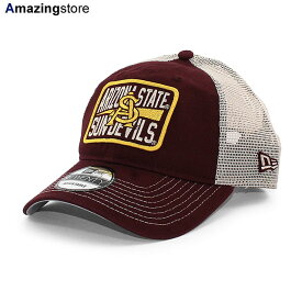 ニューエラ メッシュキャップ 9TWENTY アリゾナステイト サンデビルズ NCAA DEVOTED TRUCKER MESH CAP MAROON NEW ERA ARIZONA STATE SUN DEVILS ASU スナップバック SNAPBACK COLLEGE カレッジ 大学 920 トラッカー 帽子 メンズ レディース レッド /RED 26_8RE_0803