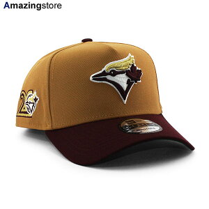 EU���� �j���[�G�� �L���b�v 9FORTY �X�i�b�v�o�b�N �g�����g �u���[�W�F�C�Y MLB 20TH ANNIVERSARY KELLY GREEN BOTTOM A-FRAME SNAPBACK CAP TAN NEW ERA TORONTO BLUE JAYS �X�q �����Y ���f�B�[�X EU940AF �T�C�h�p�b�` SID