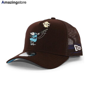 BIG LEAGUE CHEW���f�� �j���[�G�� ���b�V���L���b�v 9FORTY �T���f�B�G�S �p�h���X MLB A-FRAME TRUCKER MESH CAP BROWN NEW ERA SAN DIEGO PADRES �r�b�O ���[�O �`���[ SNAPBACK �X�i�b�v�o�b�N ���W���[���[�O 940AF 