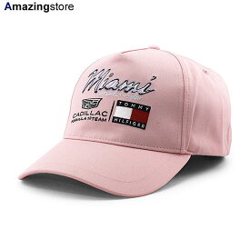 トミーヒルフィガー キャップ キャデラック F1チーム MIAMI LOGO STRAPBACK CAP PINK TOMMY HILFIGER CADILLAC ストラップバック ピンク 帽子 メンズ レディース ユニセックス フォーミュラワン フォーミュラ1 26_9