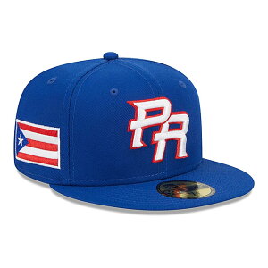 �j���[�G�� �L���b�v 59FIFTY WBC �v�G���g���R 2023 WORLD BASEBALL CLASSIC FITTED CAP RYL BLUE NEW ERA PUERTO RICO �X�q �����Y ���f�B�[�X �j�����p �u���[ BIG_SIZE /RYL ���[���h�x�[�X�{�[���N���V�b�N �싅 25_7R