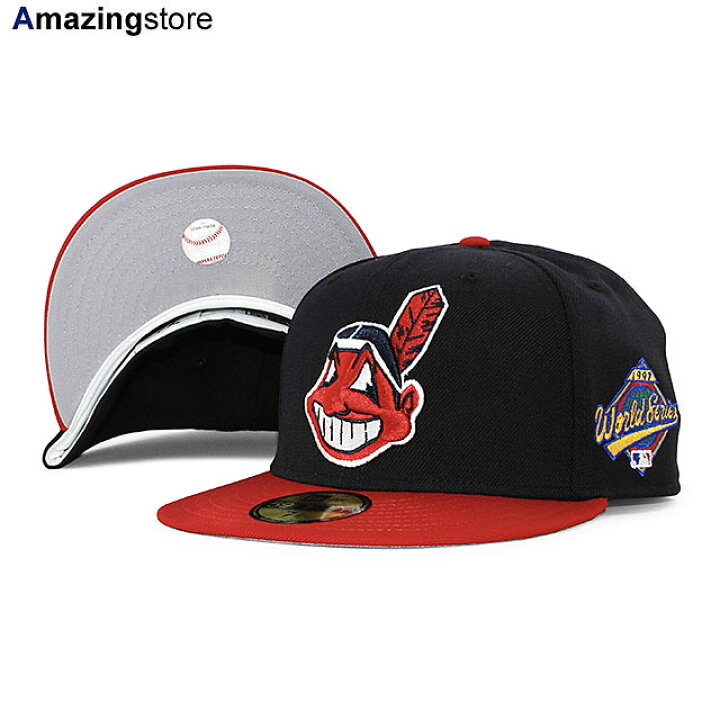楽天市場】ニューエラ キャップ 59FIFTY クリーブランド インディアン 