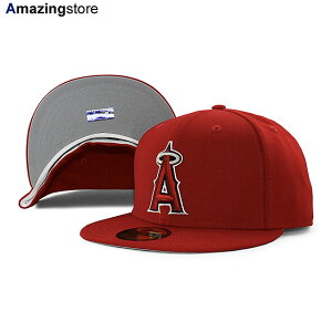 ニューエラ キャップ 59FIFTY ロサンゼルス エンゼルス MLB OLD AUTHENTIC 2002 HOME FITTED CAP RED NEW ERA LOS ANGELES ANGELS レッド COLOR_BOTTOM 23_2 23_3_1NE