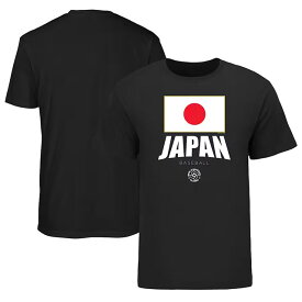 【海外取寄】WBC 日本 2023 WORLD BASEBALL CLASSIC FEDERATION Tシャツ T-SHIRT BLACK JAPAN [23_3_ ワールドベースボールクラシック]