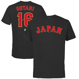 大谷翔平モデル WBC 日本 2023 WORLD BASEBALL CLASSIC Tシャツ PLAYER NAME&NUMBER T-SHIRT BLACK JAPAN SHOHEI OHTANI ブラック /BLK ワールドベースボールクラシック レジェンズ LEGENDS 23_4RE_0426