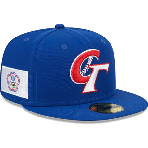 �j���[�G�� �L���b�v 59FIFTY WBC �`���C�j�[�Y �^�C�y�C 2023 WORLD BASEBALL CLASSIC FITTED CAP ROYAL BLUE NEW ERA CHINESE TAIPEI �u���[ 23_8RE WBC BIG_SIZE