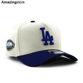 EU AU限定モデル ニューエラ キャップ 9FORTY ロサンゼルス ドジャース MLB DODGER STADIUM 50TH ANNIVERSARY KELLY GREEN BOTTOM A-FRAME SNAPBACK CAP CREAM NEW ERA LOS ANGELES DODGERS 帽子 メンズ レディース 男女兼用 クリーム EU940AF 24_3RE_0322