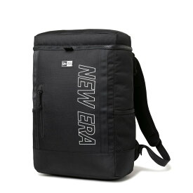 ニューエラ ボックスパック 25L BOX PACK PRINT LOGO OUTLINE BAG BLACK NEW ERA メンズ レディース 男女兼用 バッグ カバン 鞄 NE2023SS リュックサック 24_5RE_0521