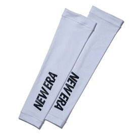 【あす楽】ニューエラ アームスリーブ WORD MARK WHITE NEW ERA ARM SLEEVES[23_4_13]