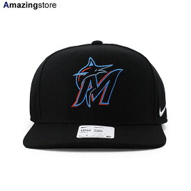ナイキ キャップ スナップバック マイアミ マーリンズ MLB PRO SNAPBACK CAP BLACK NIKE MIAMI MARLINS 帽子 メンズ レディース 男女兼用 ブラック /BLK 24_1_5NIKE