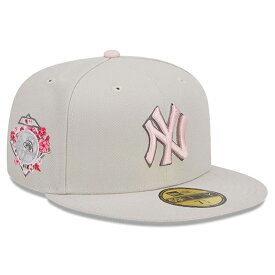 母の日モデル ニューエラ キャップ 59FIFTY ニューヨーク ヤンキース MLB 2023 MOTHERS DAY FITTED CAP STONE PINK BOTTOM NEW ERA NEW YORK YANKEES 23_3_5_ BIG_SIZE