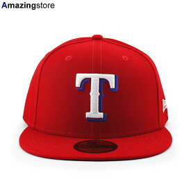 ニューエラ キャップ 59FIFTY テキサス レンジャーズ MLB ON-FIELD AUTHENTIC ALTERNATE FITTED CAP RED TEXAS RANGERS 帽子 メジャーリーグ 23_5_ACPERF オルタネイト