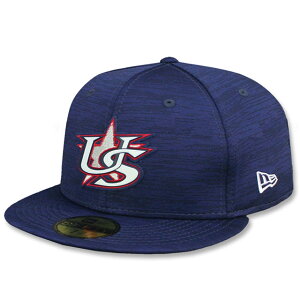 �j���[�G�� �L���b�v 59FIFTY WBC �A�����J 2023 WORLD BASEBALL CLASSIC CLUBHOUSE FITTED CAP NAVY NEW ERA USA 23_6_WBC 23_6_